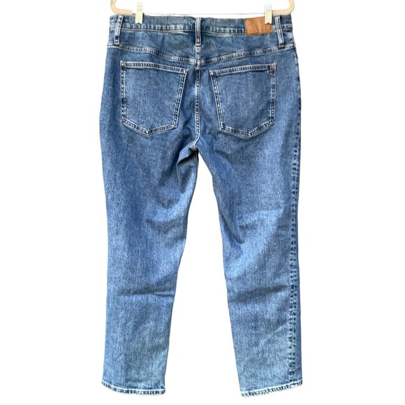 Madewell Selvedge The Mid-Rise Perfect Vintage Jean Women 31 Straight Leg NWOT - Picture 3 of 16